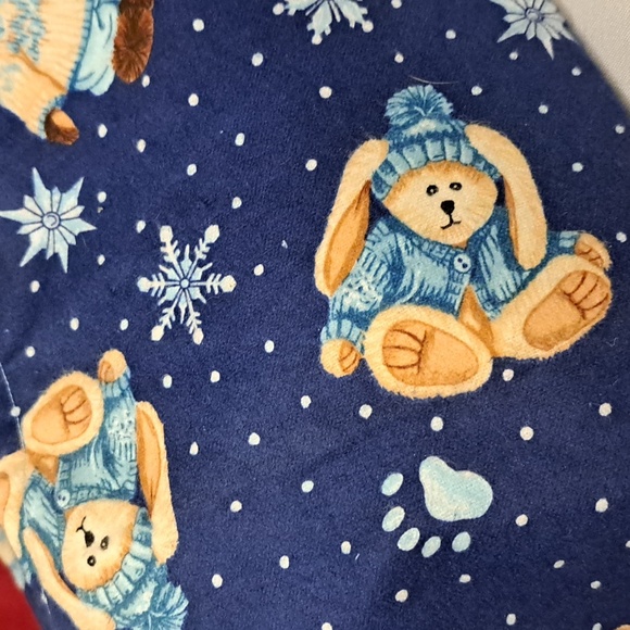 Snowflake * Teddybear Bunny Handbag Handmade Softform Machine Washable BG220 - Picture 13 of 13